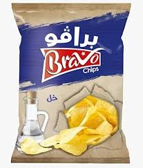 شيبس برافو خل وملح