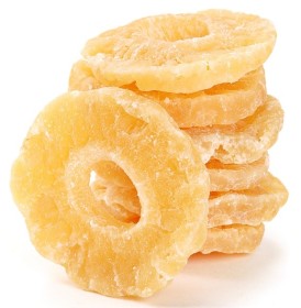 حلقات اناناس مجففة