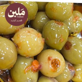 زيتون مع شطة